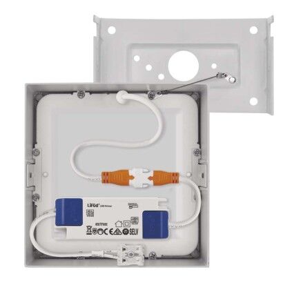 Emos ZM6125 LED NEXXO stropní/nástěnné přisazené klasické svítidlo čtverec 120 × 120 × 40 mm 7,6W 680lm 4000K bílá