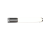 TRIO 284074206 PIERA nástěnné svítidlo LED so zásuvkou 8W/850lm 3000K IP44 chrom