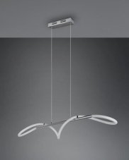 TRIO Reality R32361106 ARGOS závěsné svítidlo SMD LED 28W/3500lm 4000K chromová, bílá, switchdimmer