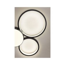 REDO 01-2541 CRONOS stropné svietidlo LED 65W/4137lm 3000K čierna, switchdimmer