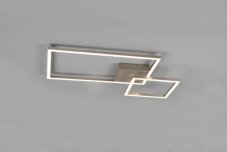 TRIO Reality R62642407 PADELLA stropní svítidlo SMD LED 25W/3000lm 4000K matný nikl, switchdimmer, otočná ramena
