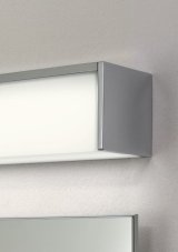 REDO 01-2286 THELA nástenné svietidlo LED 17W/1343lm 3000K IP44 chróm, biela