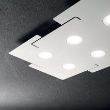 Stropné svietidlo Ideal lux 215785 TOTEM PL6 6xGX53 15W biela