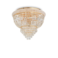 Stropné svietidlo Ideal lux 201016 DUBAI PL6 OTTONE 6xE14 40W mosadz