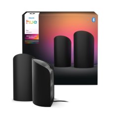 8720169385993 Philips Hue White and color Gradient Play Wall Washer stolové svietidlo 20W/1035lm 2000-6500K+RGB čierna 2-set + PSU + plug