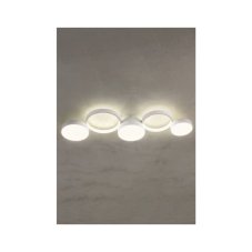 REDO 01-2539 CRONOS stropné svietidlo LED 65W/4137lm 3000K biela, switchdimmer