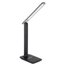 GLOBO 58400S BULLA dotykové stolové svietidlo LED 5W/400lm 3000-4500-6000K čierna imitácia kože, stmievateľné