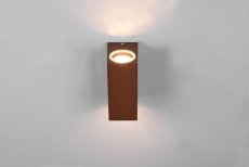 TRIO 204269224 ROYA exteriérové nástěnné svítidlo 2xGU10 IP44 rezavá
