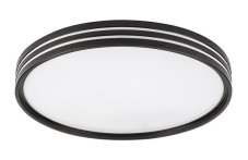 RABALUX 71118 Epora stropné svietidlo LED D390mm 25W/1120lm 3000K matná čierna, biela
