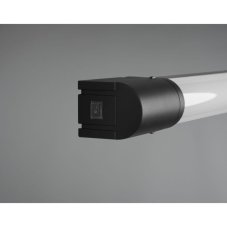 TRIO 284071232 PIERA nástěnné svítidlo LED so zásuvkou 21W/2200lm 3000K IP44 matná černá