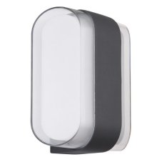 GLOBO 34315 PLIXON vonkajšie nástenné svietidlo LED 12W/1133lm 3000K IP54 antracit, biela