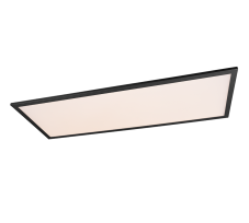 TRIO R62868032 GAMMA stropný panel LED 33,5W/3850lm 2700-6500K matná čierna, stmievateľné, diaľkový ovládač