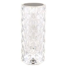 GLOBO 28071 GIXI stolná lampička V210mm LED 1,5W/50lm 2700+4000+6500K efekt číreho krištáľu, vrátane batérie 800 mAh 3,7V, USB kábel