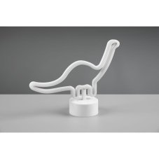 TRIO Reality R55360101 BRONTO dekoračné stolové svietidlo SMD LED V200mm 1,6W/17lm biela, USB pripojenie