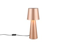 TRIO 562900165 NUBIAN stolná lampička V400mm 1xE27 kávová