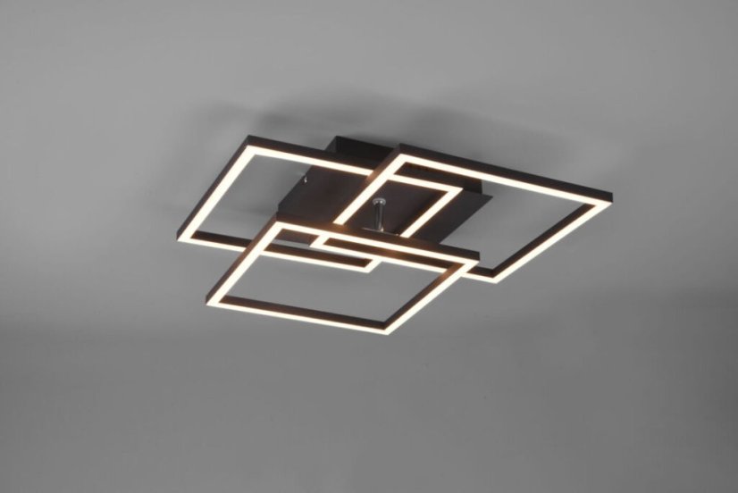 TRIO R62883132 MOBILE stropní svítidlo LED 28W/3200lm 2700-6000K matná černá, dálkový ovladač