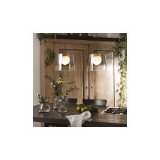 Ideal Lux 271293 FADE závesné svietidlo 1xG9 D270mm chrómová transparentná