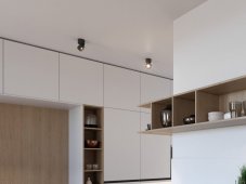 LED2 11508233 KLIP ON stropné bodové povrchové svietidlo LED D77mm 11W/770lm 2700K čierna
