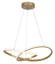 RABALUX 72215 Castiel závesné svietidlo LED 36W/2380lm 3000K zlatá, biela