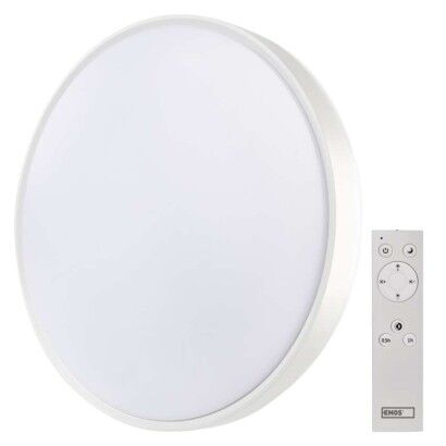 Emos ZM5162 LED LIVI stropní/nástěnné přisazené klasické svítidlo kruh průměr 400 × 85 mm 30W 1800lm 2700–6500K bílá