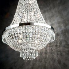 Závesné svietidlo/Luster Ideal lux 033532 CAESAR SP6 CROMO 6xG9 40W chróm