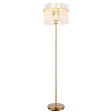 GLOBO 15698SM GORLEY stojacia lampa V1520mm 1xE27 zlatá, biela