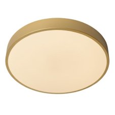 LUCIDE 79185/40/02 UNAR stropní svítidlo D395mm LED 24W/1550lm 2700K mosazná, opálová, switchdimmer