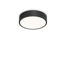 Ideal Lux 327563 RAY stropné svietidlo LED D300mm 13W 2000/1270-1340lm 3000-4000K IP44 čierna