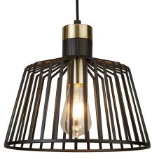 Searchlight 9411BK BIRD CAGE závěsné svítidlo E27 1x10W