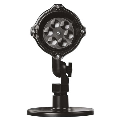 DCPC02 EMOS LED vánoční dekorativní projektor – vločky, IP44, bílá