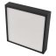 Emos ZM6343 LED NEXXO stropní/nástěnné přisazené klasické svítidlo čtverec 225 × 225 × 42 mm 21W 1900lm 3000/3500/4000K černá