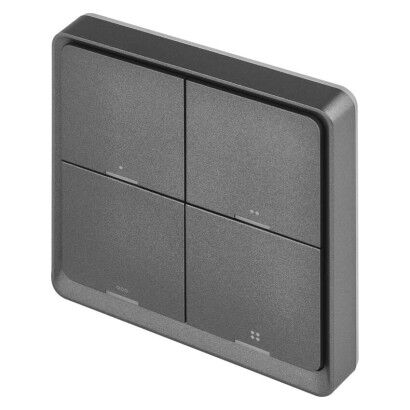 EMOS H5016 GoSmart Přenosný 4-tlačítkový ovladač scén černá