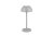 TRIO Reality R54106177 RICARDO vonkajšia dotyková stolná lampa SMD LED V300mm 1,7W/240lm 3000K IP54 šedá, nabíjateľná batéria, USB-C port