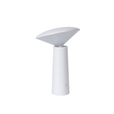 LUCIDE 02807/04/31 JIVE vonkajšia dotyková stolná lampička LED V213mm 3W/180lm 2800-6500K IP44 biela, opálová, nabíjateľná batéria, 3 StepDim
