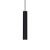 Závěsné svítidlo Ideal lux 211466 TUBE SP1 SMALL NERO LED 9W/1200lm 3000K černá