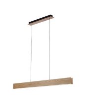 AZzardo AZ2700 DECOline lari WOOD stropní závěsné LED svítidlo 10,4W / 3000lm IP20 dřevo