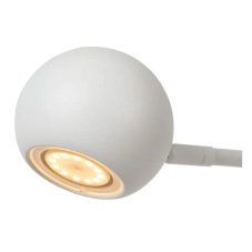 LUCIDE 36721/03/31 COMET stojací lampa V1380mm LED 3W/240lm 2700K bílá, nabíjecí baterie, 3StepDIM