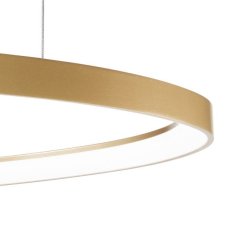 Ideal Lux 307701 GEMINI závesné svietidlo LED 82W 10000/5330lm 3000K mosadzná