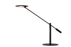 LUCIDE 19666/09/30 ANSELMO stolové LED svietidlo/lampa 9W čierna