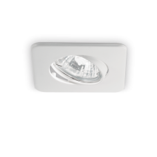Zápustné svietidlo Ideal lux 138978 LOUNGE BIANCO 90x90 1xGU10 50W