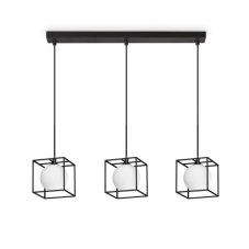 Ideal Lux 327846 LINGOTTO závesné svietidlo 3xG9 čierna