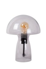 LUCIDE 10514/01/65 FUNGO stolná lampička V280mm 1xE27 dymová