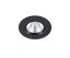 TRIO 650710132 Zagros Zápustné svítidlo 85mm LED 1X5W / 345lm 3000K IP65 černá
