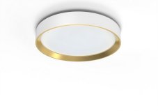 Philips 8720169301375 Hanno stropné svietidlo D384mm LED 24W/2700lm 2700K biela, zlatá, SceneSwitch