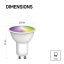 Emos ZQW832R LED žárovka GU10 GoSmart MR16 4,8W 400lm 2700–6500K