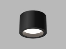LED2 1235453DT KAPA ON stropní svítidlo LED D145mm 12W/1350lm 3000-3500-4000K TRIAC černá