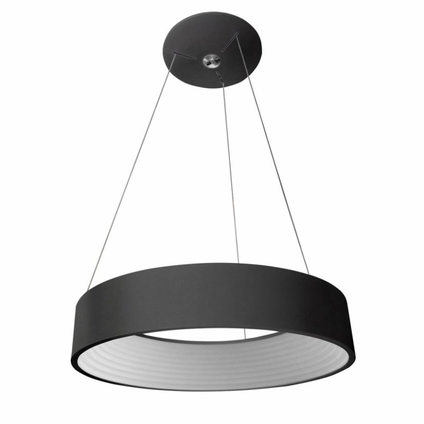  3936-832RP-BK-3 ITALUX Mattia 45 cm moderní závěsné svítidlo 32W = 1760lm LED bílé světlo (3000K) IP20