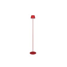TRIO Reality R47706110 SUAREZ vonkajšia stojacia lampa SMD LED V1230mm 1,5W/200lm 3000K IP44 červená, nabíjateľná batéria, USB-C port, ON/OFF