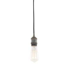 DS-M-034 MATT BLACK ITALUX class moderní závěsné svítidlo - objímka 1X60W E27 IP20