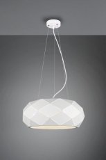 TRIO 303500331 Zandor Závěsné svítidlo 500mm E27 3X25W Matná bílá